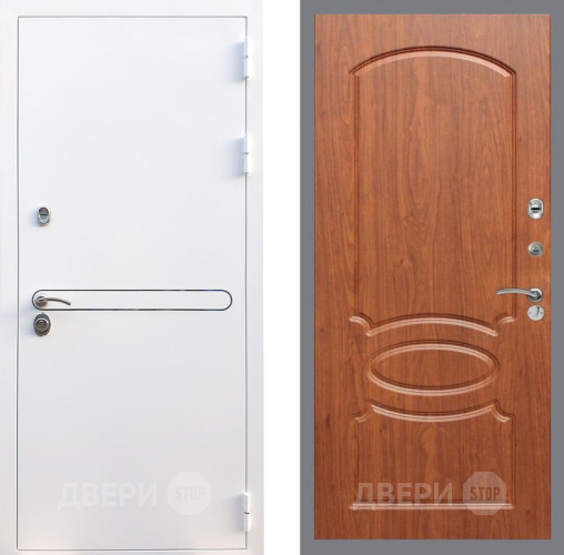 Входная металлическая Дверь Рекс (REX) 27 FL-128 Морёная берёза в Пушкино