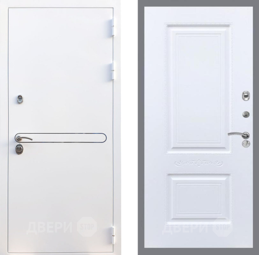 Входная металлическая Дверь Рекс (REX) 27 Смальта Силк Сноу в Пушкино