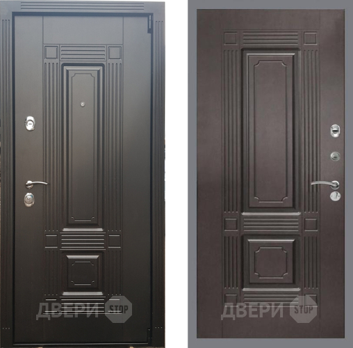 Входная металлическая Дверь Рекс (REX) 9 FL-2 Венге в Пушкино