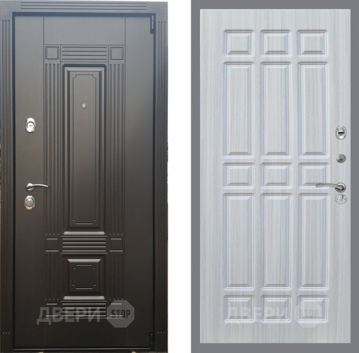 Входная металлическая Дверь Рекс (REX) 9 FL-33 Сандал белый в Пушкино