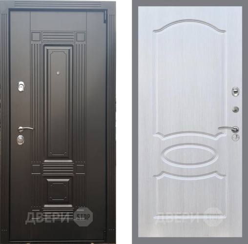 Входная металлическая Дверь Рекс (REX) 9 FL-128 Лиственница беж в Пушкино