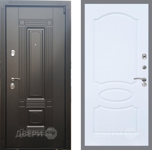 Дверь Рекс (REX) 9 FL-128 Силк Сноу в Пушкино