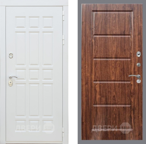 Дверь Рекс (REX) 8 Силк Сноу FL-39 орех тисненый в Пушкино