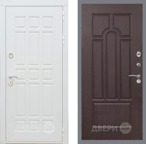 Входная металлическая Дверь Рекс (REX) 8 Силк Сноу FL-58 Венге в Пушкино