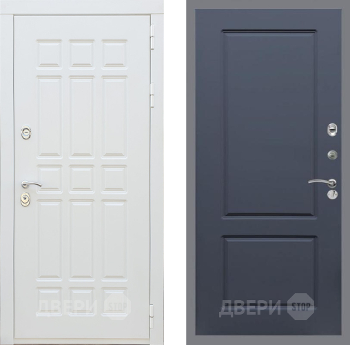 Входная металлическая Дверь Рекс (REX) 8 Силк Сноу FL-117 Силк титан в Пушкино