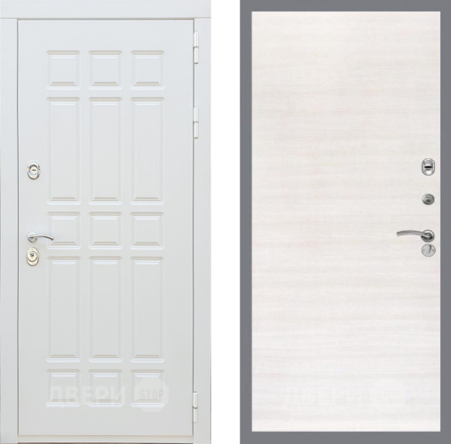 Входная металлическая Дверь Рекс (REX) 8 Силк Сноу GL Акация в Пушкино