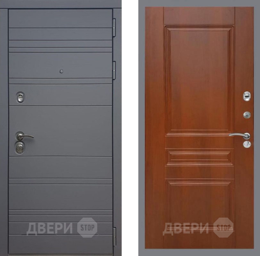 Дверь Рекс (REX) 14 силк титан FL-243 Итальянский орех в Пушкино