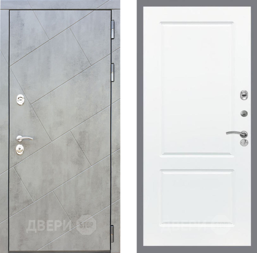 Входная металлическая Дверь Рекс (REX) 22 FL-117 Силк Сноу в Пушкино