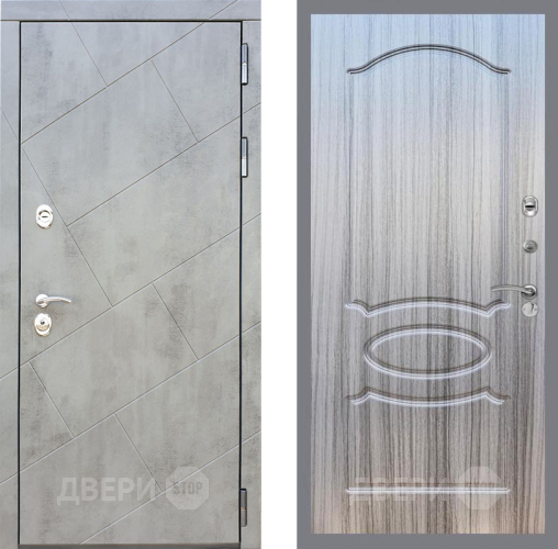 Входная металлическая Дверь Рекс (REX) 22 FL-128 Сандал грей в Пушкино