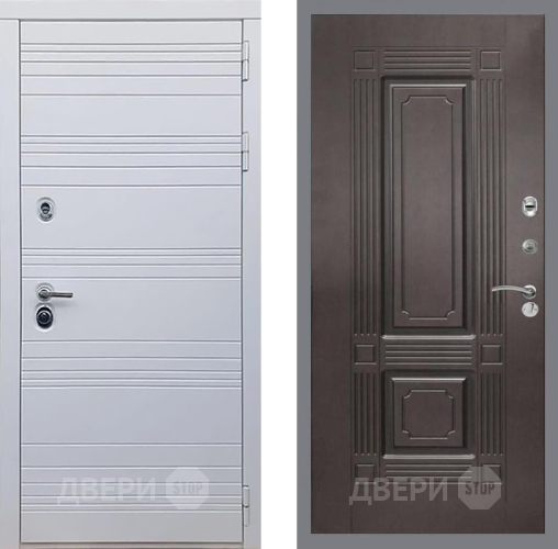 Входная металлическая Дверь Рекс (REX) 14 Силк Сноу FL-2 Венге в Пушкино