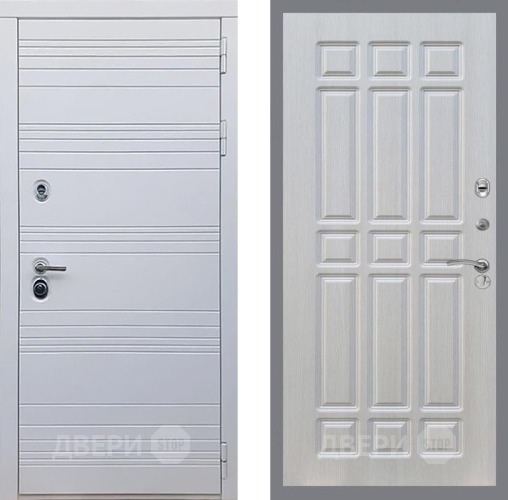 Входная металлическая Дверь Рекс (REX) 14 Силк Сноу FL-33 Лиственница беж в Пушкино