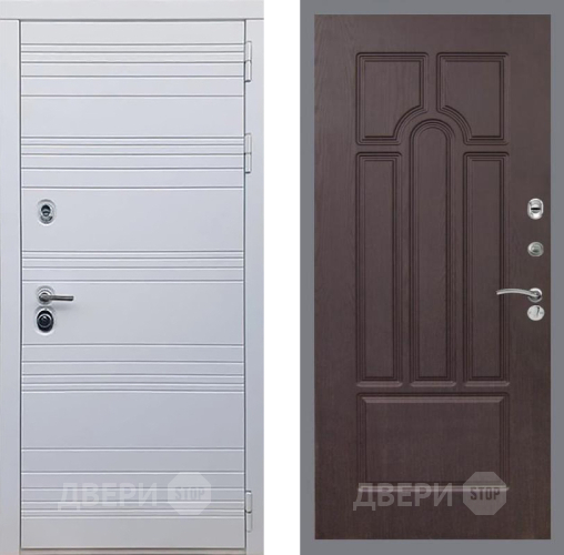 Входная металлическая Дверь Рекс (REX) 14 Силк Сноу FL-58 Венге в Пушкино