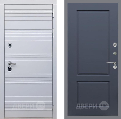 Входная металлическая Дверь Рекс (REX) 14 Силк Сноу FL-117 Силк титан в Пушкино
