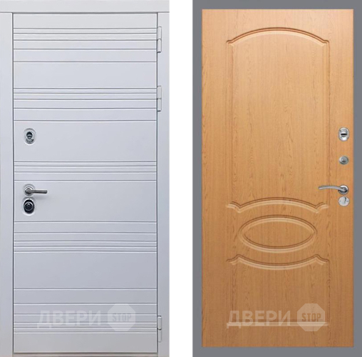 Дверь Рекс (REX) 14 Силк Сноу FL-128 Дуб в Пушкино