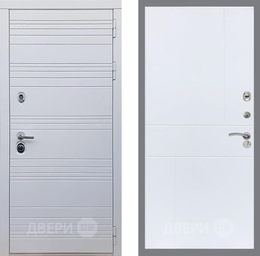Входная металлическая Дверь Рекс (REX) 14 Силк Сноу FL-290 Силк Сноу в Пушкино