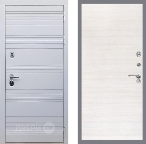 Входная металлическая Дверь Рекс (REX) 14 Силк Сноу GL Акация в Пушкино