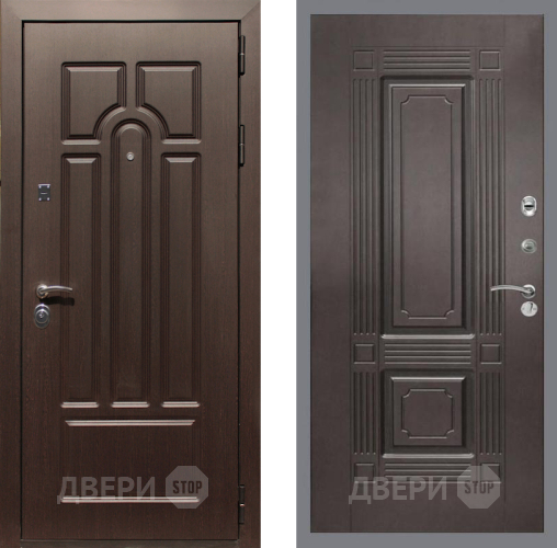 Дверь Рекс (REX) Эврика FL-2 Венге в Пушкино