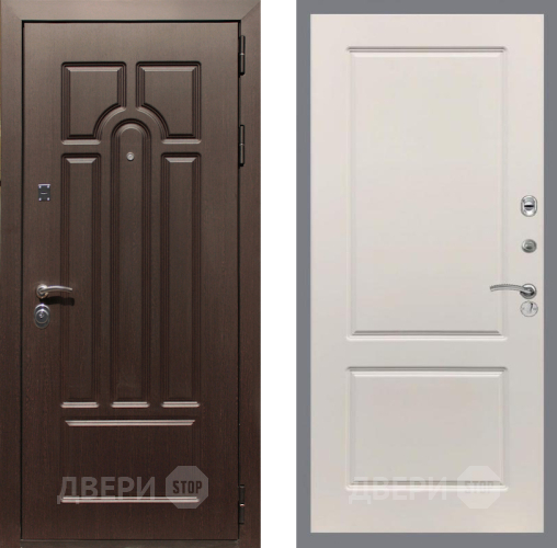 Дверь Рекс (REX) Эврика FL-117 Шампань в Пушкино