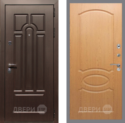 Дверь Рекс (REX) Эврика FL-128 Дуб в Пушкино