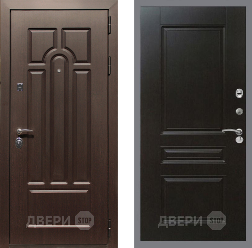 Дверь Рекс (REX) Эврика FL-243 Венге в Пушкино