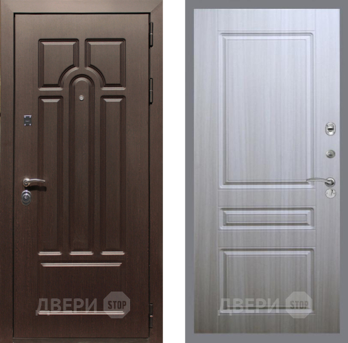 Дверь Рекс (REX) Эврика FL-243 Сандал белый в Пушкино