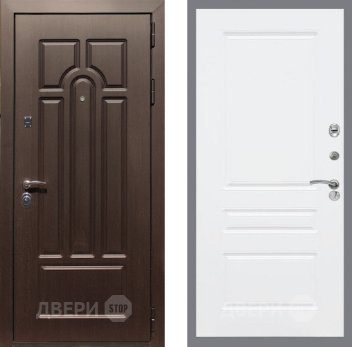 Дверь Рекс (REX) Эврика FL-243 Силк Сноу в Пушкино