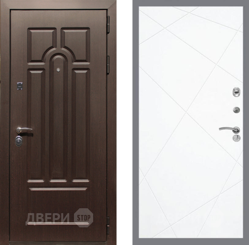 Дверь Рекс (REX) Эврика FL-291 Силк Сноу в Пушкино