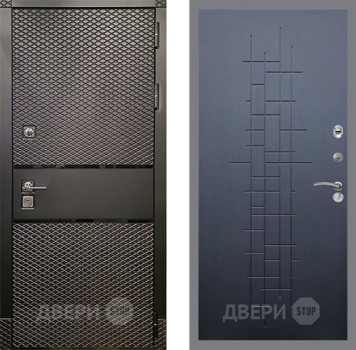 Входная металлическая Дверь Рекс (REX) 15 Черный Кварц FL-289 Ясень черный в Пушкино