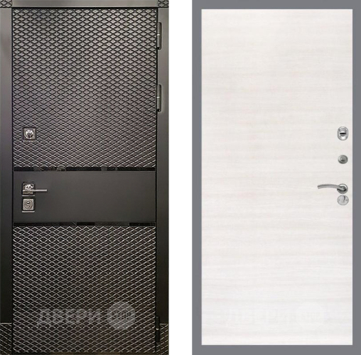 Входная металлическая Дверь Рекс (REX) 15 Черный Кварц GL Акация в Пушкино