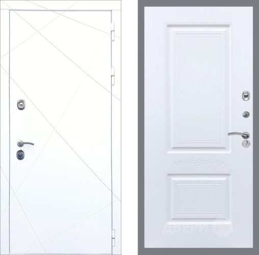 Входная металлическая Дверь Рекс (REX) 13 Силк Сноу Смальта Силк Сноу в Пушкино