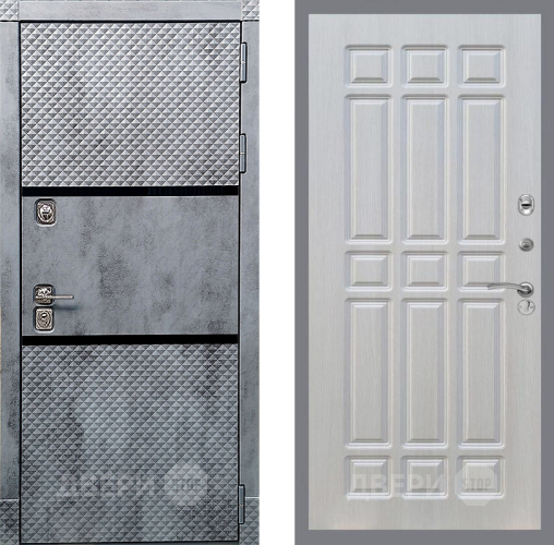 Дверь Рекс (REX) 15 Бетон Темный FL-33 Лиственница беж в Пушкино