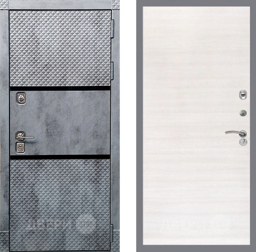 Входная металлическая Дверь Рекс (REX) 15 Бетон Темный GL Акация в Пушкино