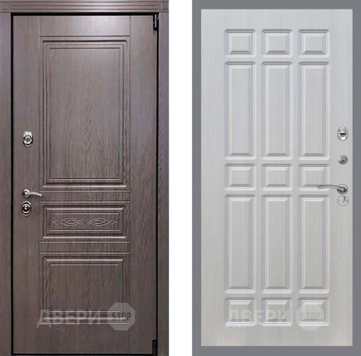 Входная металлическая Дверь Рекс (REX) Премиум-S FL-33 Лиственница беж в Пушкино