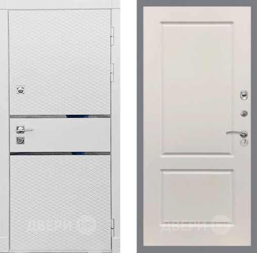 Входная металлическая Дверь Рекс (REX) 15 Силк Сноу FL-117 Шампань в Пушкино