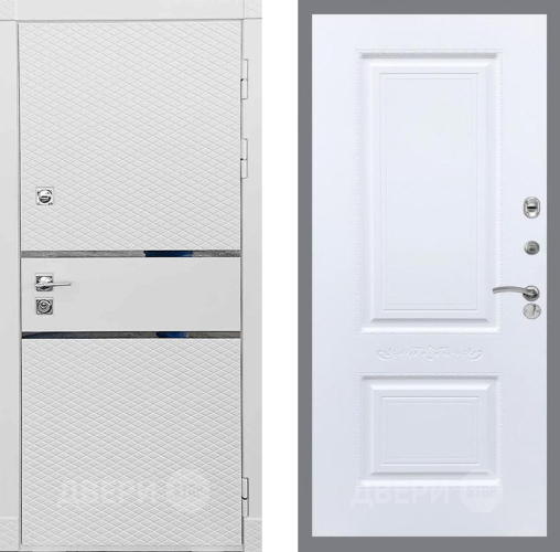 Входная металлическая Дверь Рекс (REX) 15 Силк Сноу Смальта Силк Сноу в Пушкино