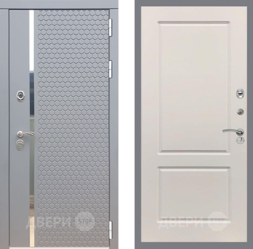 Входная металлическая Дверь Рекс (REX) 24 FL-117 Шампань в Пушкино