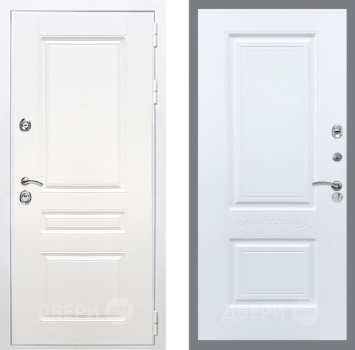 Входная металлическая Дверь Рекс (REX) Премиум-н Силк Сноу Смальта Силк Сноу в Пушкино