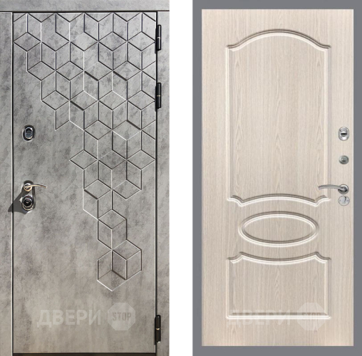 Дверь Рекс (REX) 23 FL-128 Беленый дуб в Пушкино