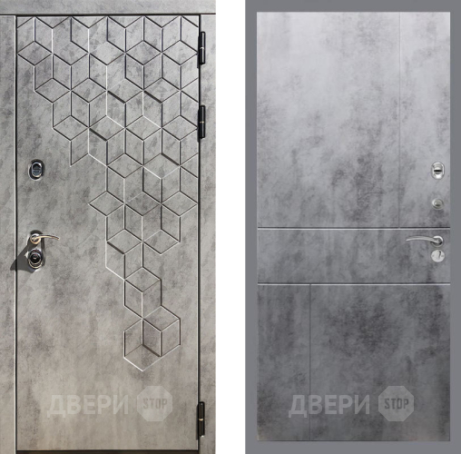 Дверь Рекс (REX) 23 FL-290 Бетон темный в Пушкино