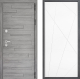 Входная металлическая Дверь Дверной континент ДК-10 ФЛ-655 Белый софт в Пушкино
