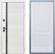 Входная металлическая Дверь Дива МХ-45 Белая STR Д-7 Белый в Пушкино