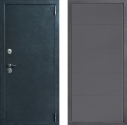 Дверь Дверной континент ДК-70 Дизайн ФЛ-649 Графит софт 860х2050 мм