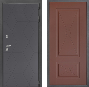 Дверь Дверной континент ДК-3/744 ФЛ-617 Ясень шоколадный 860х2050 мм