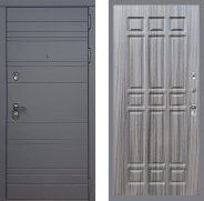 Дверь Рекс (REX) 14 силк титан FL-33 Сандал грей 960х2050 мм