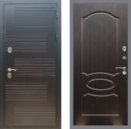 Дверь Рекс (REX) премиум 185 FL-128 Венге светлый