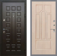 Дверь Рекс (REX) Премиум 3к FL-58 Беленый дуб 960х2050 мм