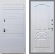 Дверь Рекс (REX) 14 Силк Сноу FL-128 Лиственница беж